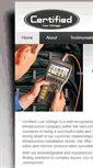 Mobile Screenshot of certifiedlowvoltage.com